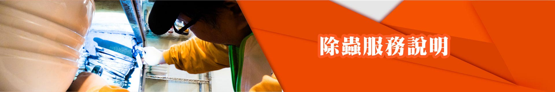 除蟲服務說明